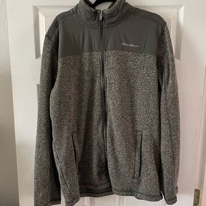 Eddi Bauer Zip up jacket. Mens XLT